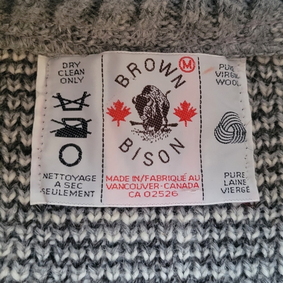 Brown Bison sweater M - Picture 6 of 8